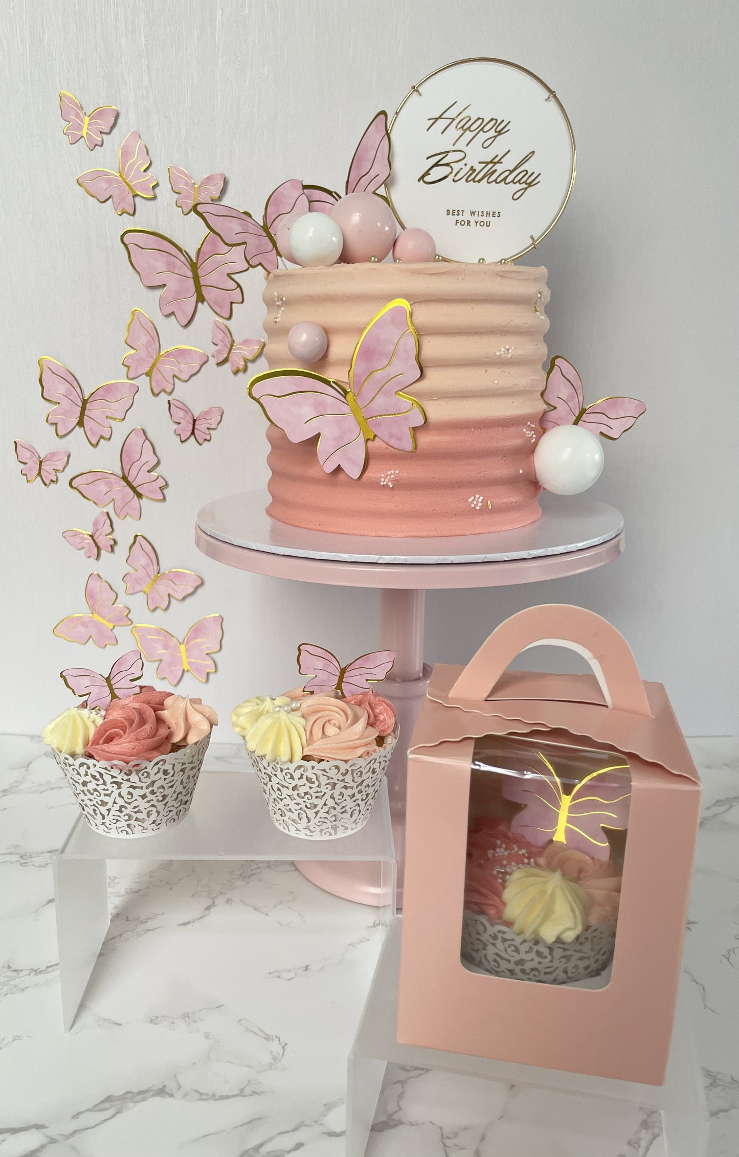 THE PARTY ONE - Butterfly Cake