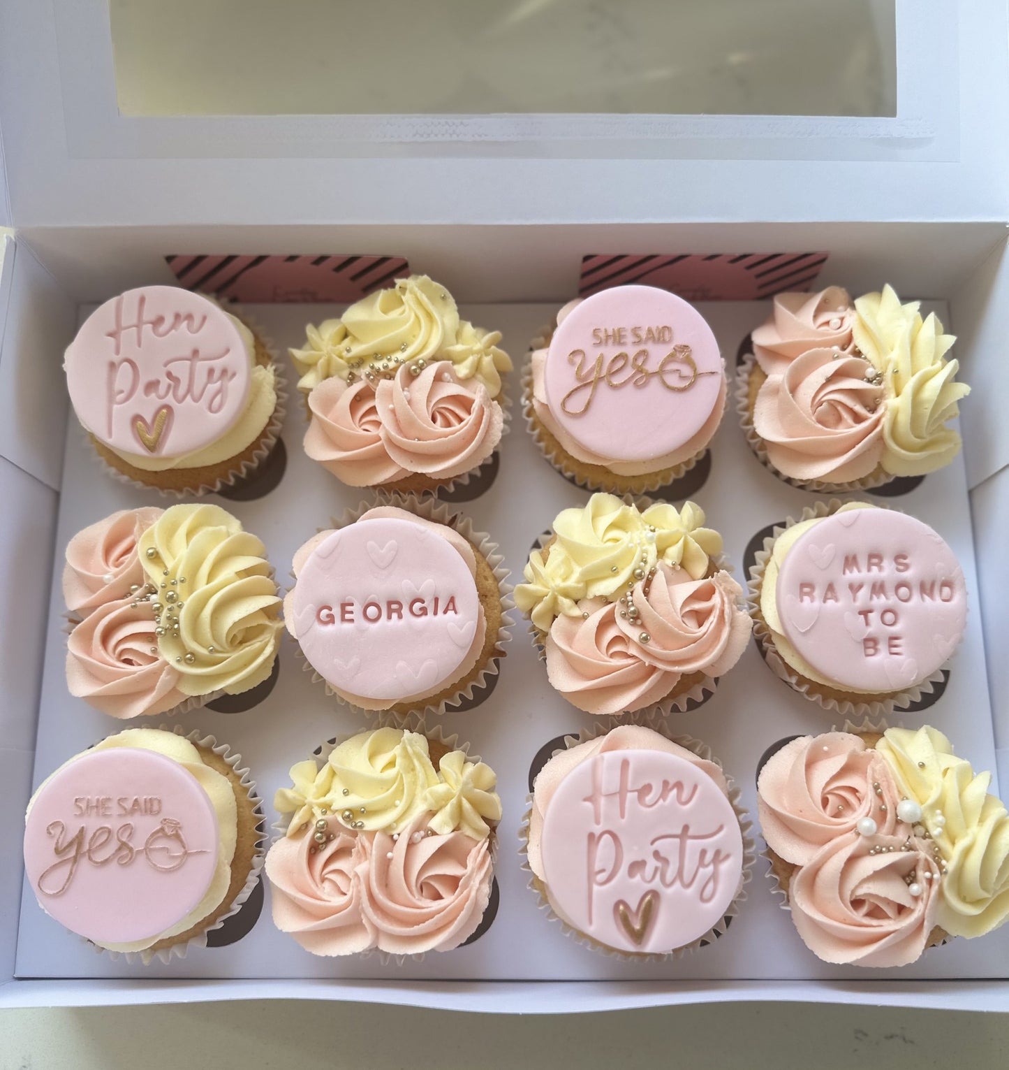 Hen Do Cupcakes