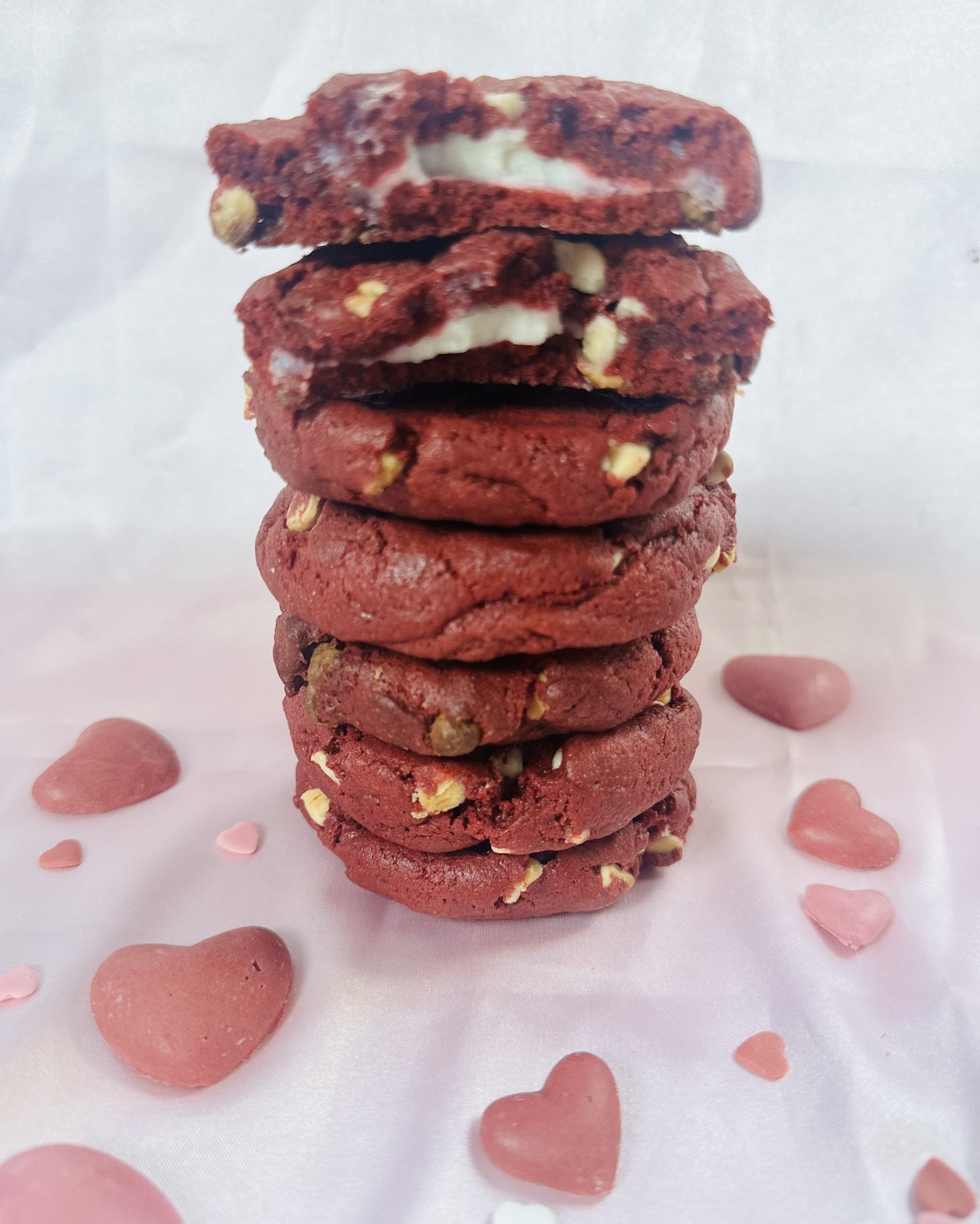 Valentines cookies - Red velvet