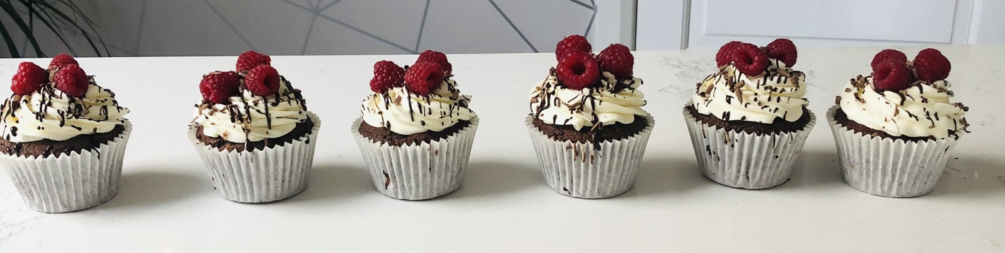 CUPCAKES - Chocolate Raspberry