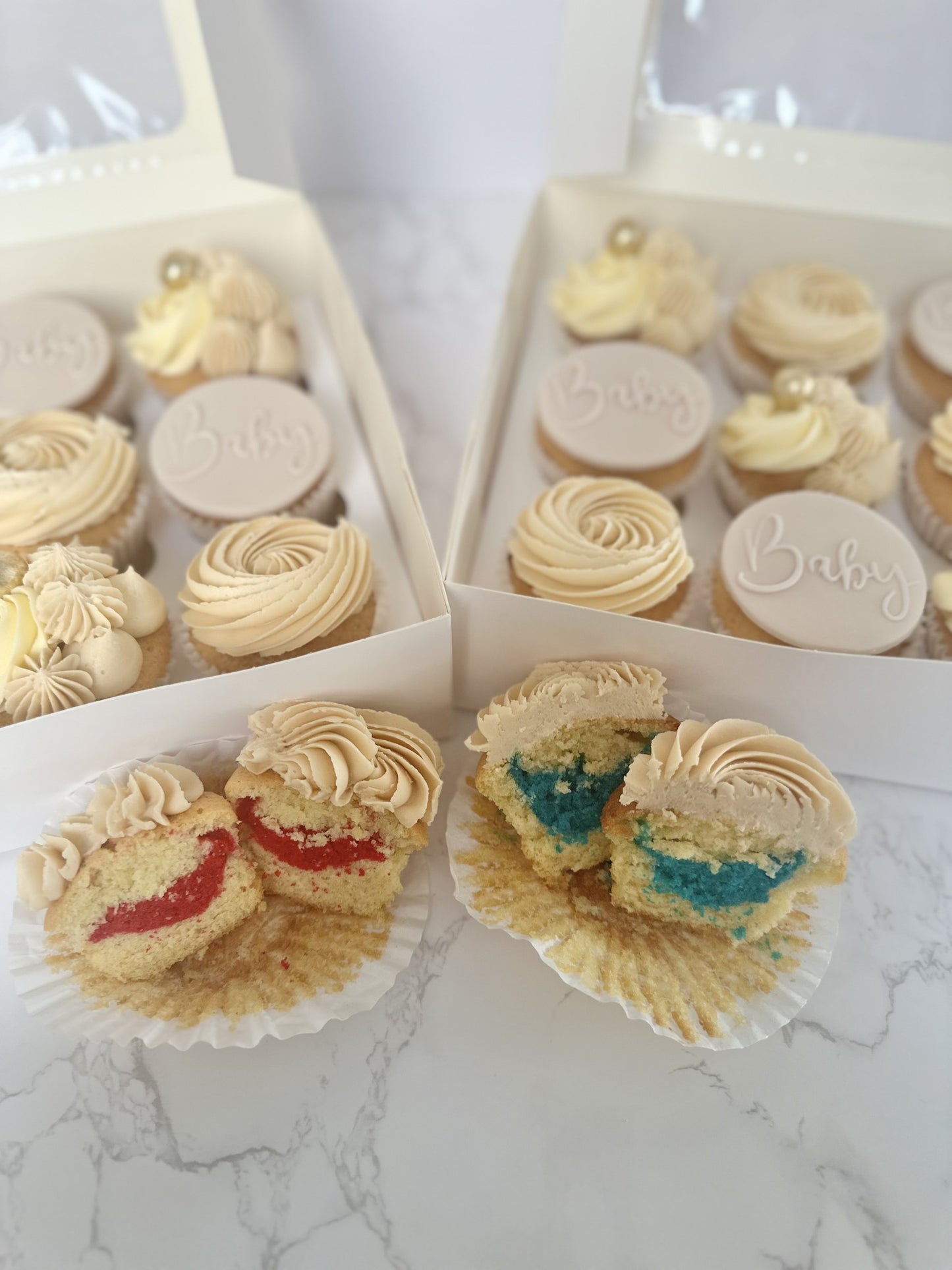 CUPCAKES - Gender Reveal