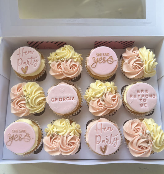 Hen Do Cupcakes