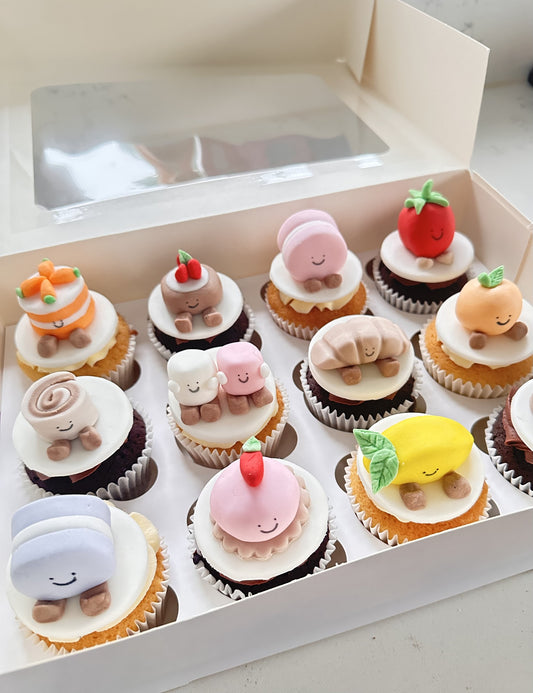 Jellycat inspired cupcakes