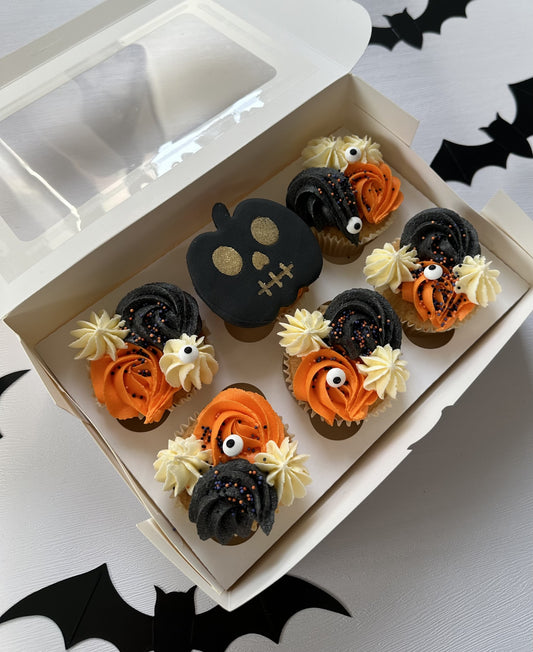 HALLOWEEN - Cupcakes orange