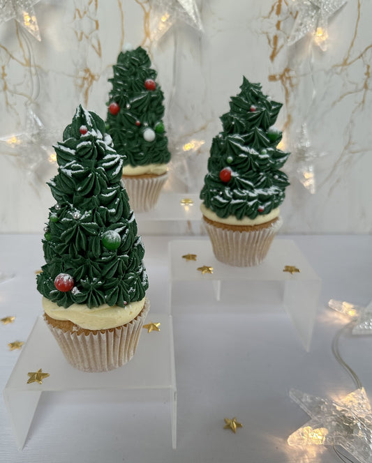 Christmas Tree Cupcake